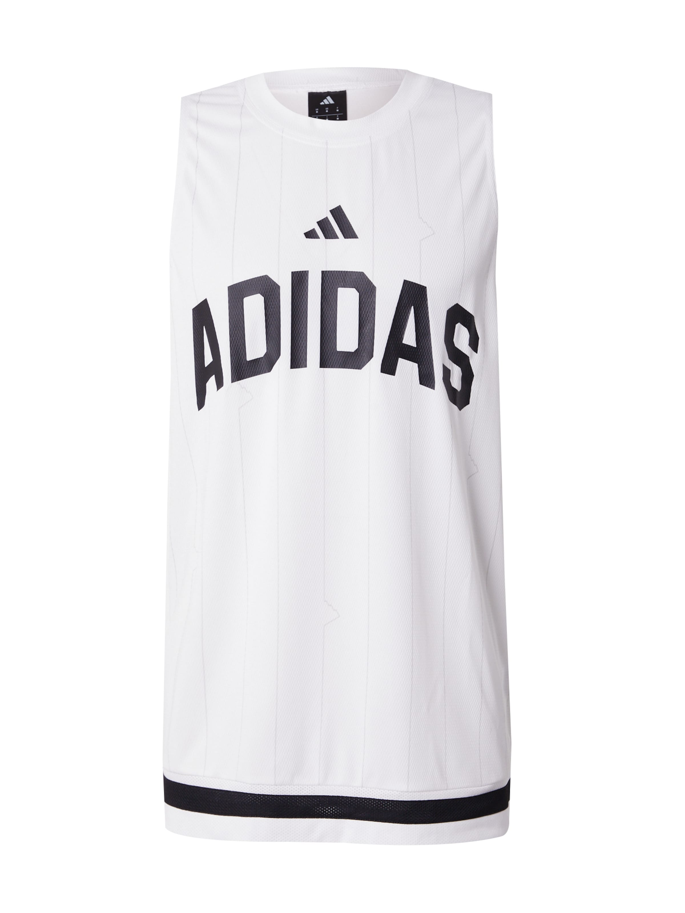 balts ADIDAS SPORTSWEAR Sporta krekls: no priekšpuses