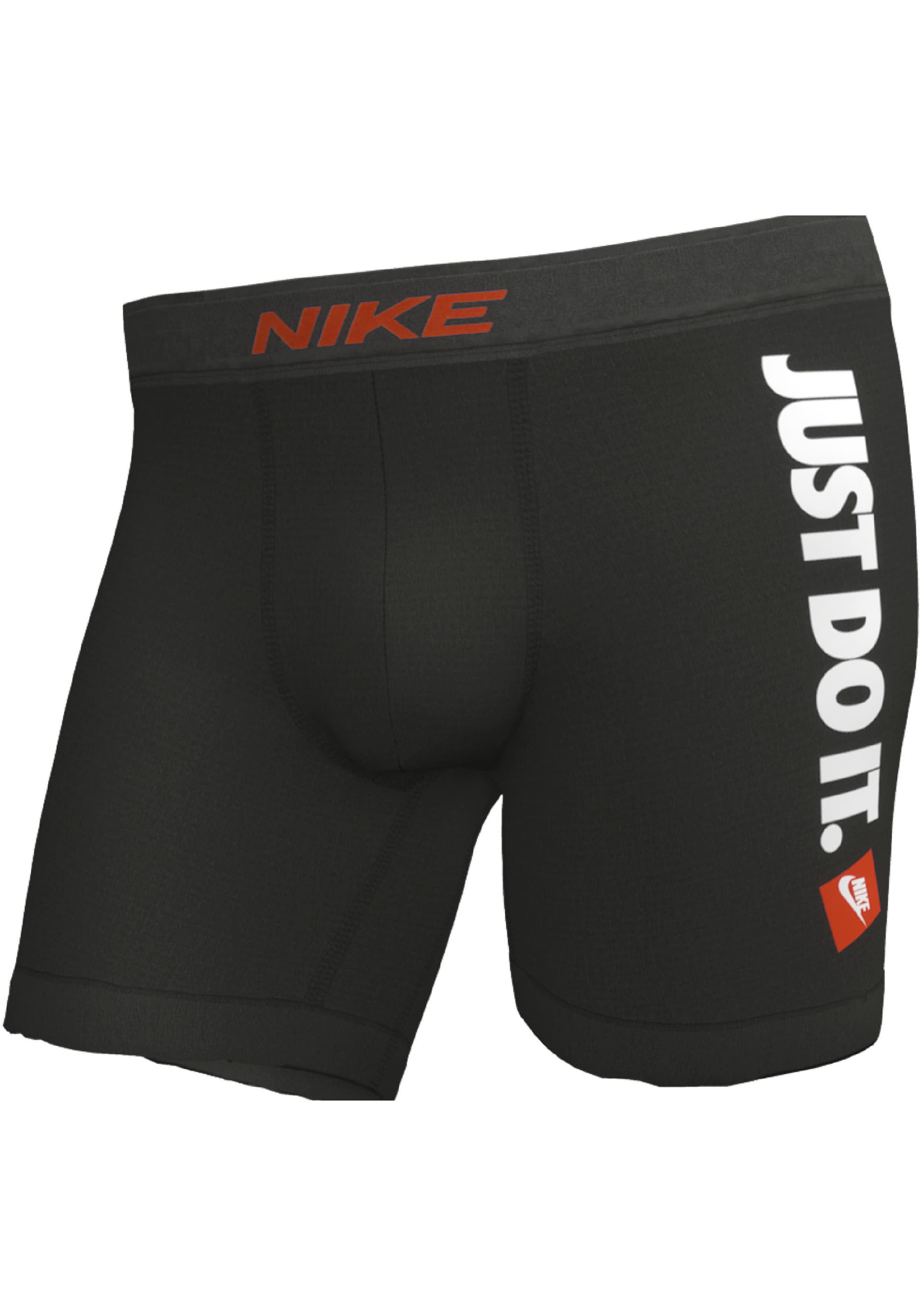 NIKE Underwear Boxer shorts in Black: front
