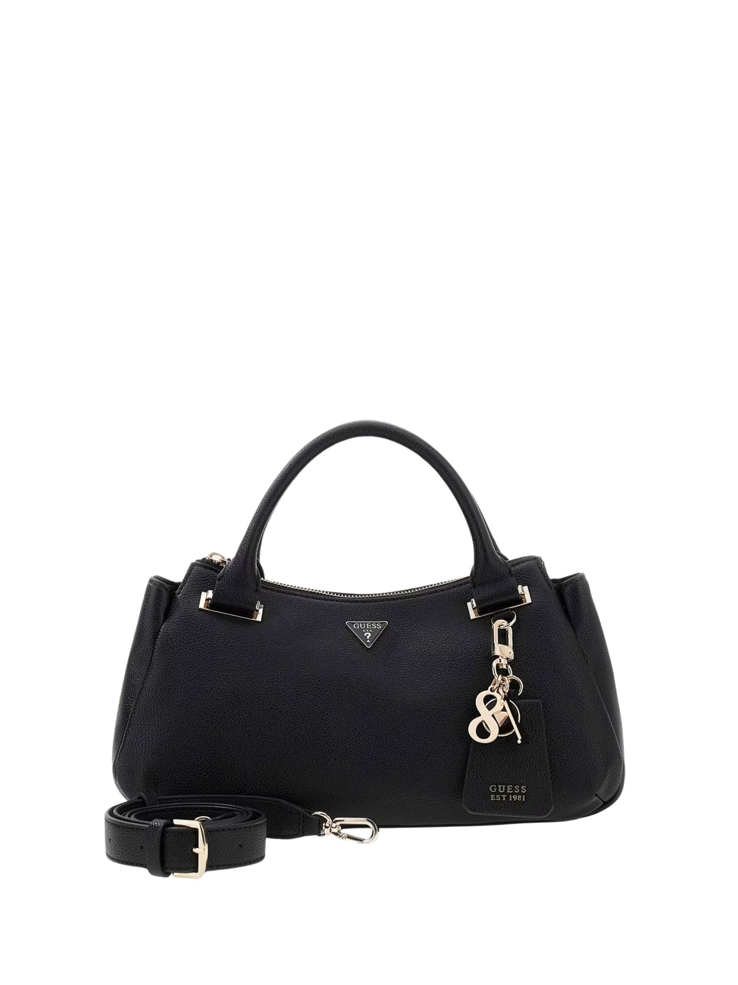 Sac à bandoulière 'Guess Sac Bandoulière Anadela 3 Comp Satch Black' GUESS en noir