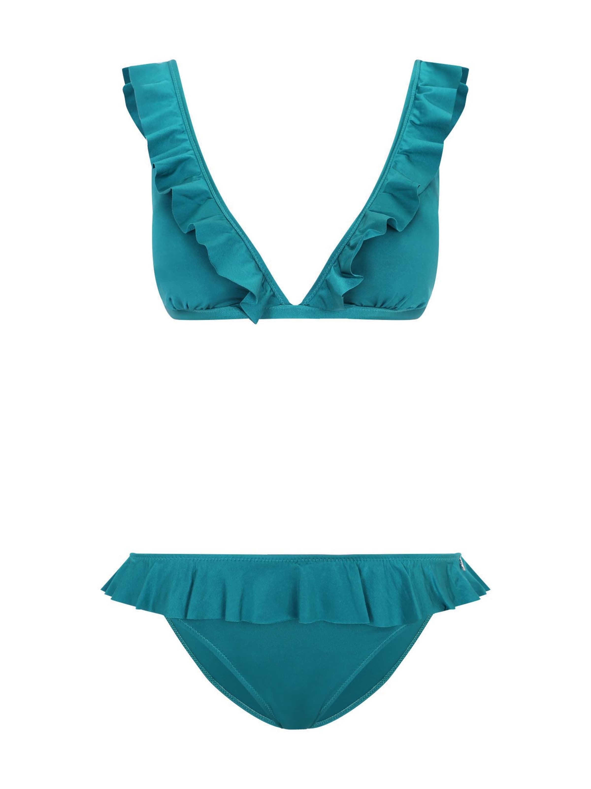 s.Oliver Μπικίνι σε μπλε: μπροστά