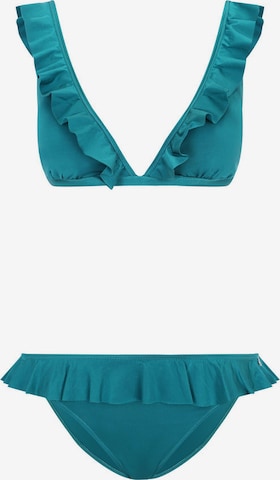 Triangle Bikini s.Oliver en bleu : devant
