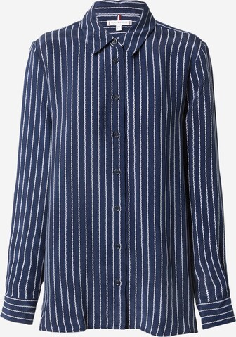 TOMMY HILFIGER Blouse in Blauw: voorkant