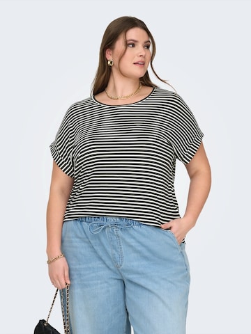 mėlyna ONLY Carmakoma Marškinėliai 'CARMOSTER': priekis