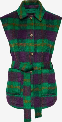 PIECES Vest 'NELLIE ' in Green: front