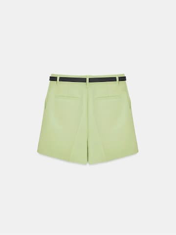 Dilvin Wide leg Pants in Green