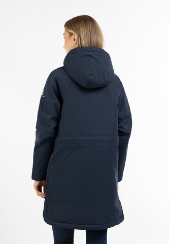 DreiMaster Maritim Winterparka in Blauw