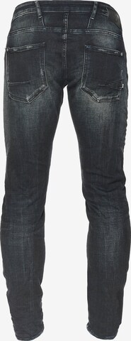 Le Temps Des Cerises Slim fit Jeans '700/11PS' in Black