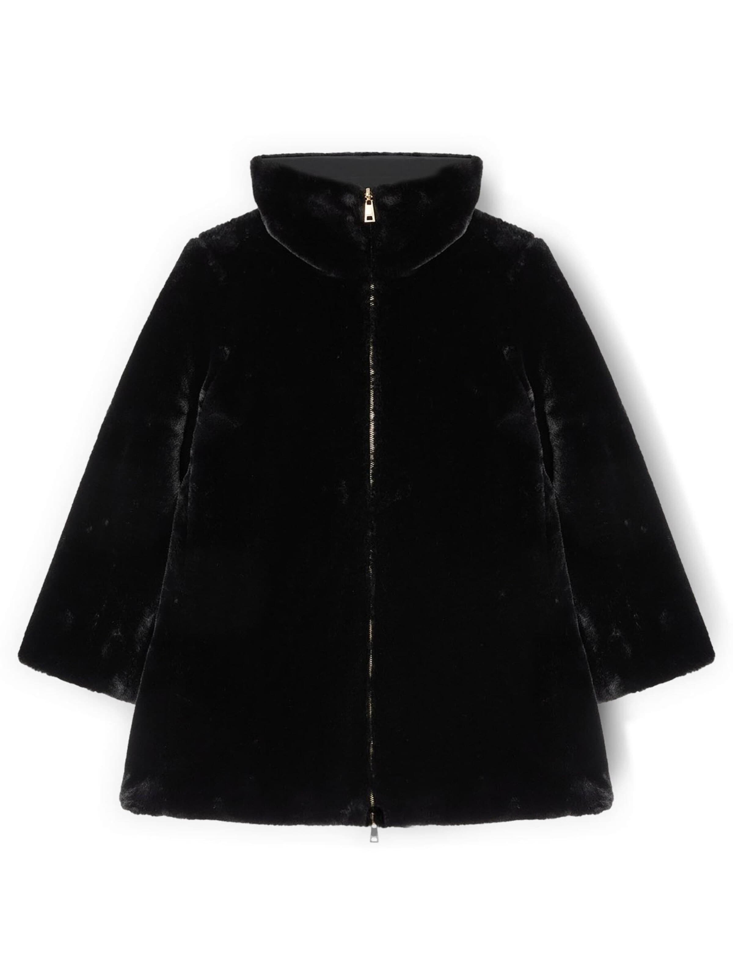 Cappotto invernale di MOTIVI in nero: frontale