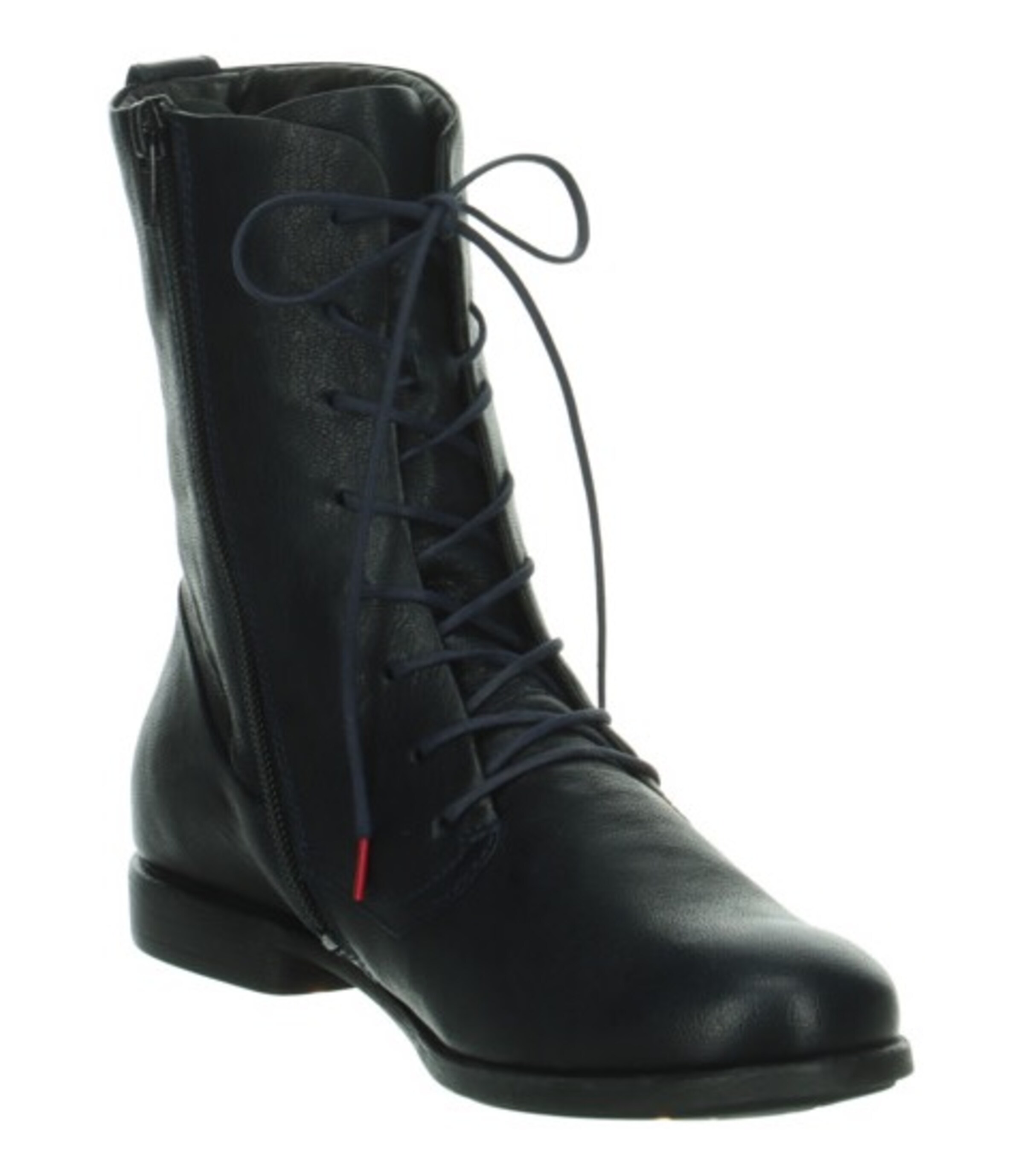 THINK! Schnürstiefelette in Schwarz