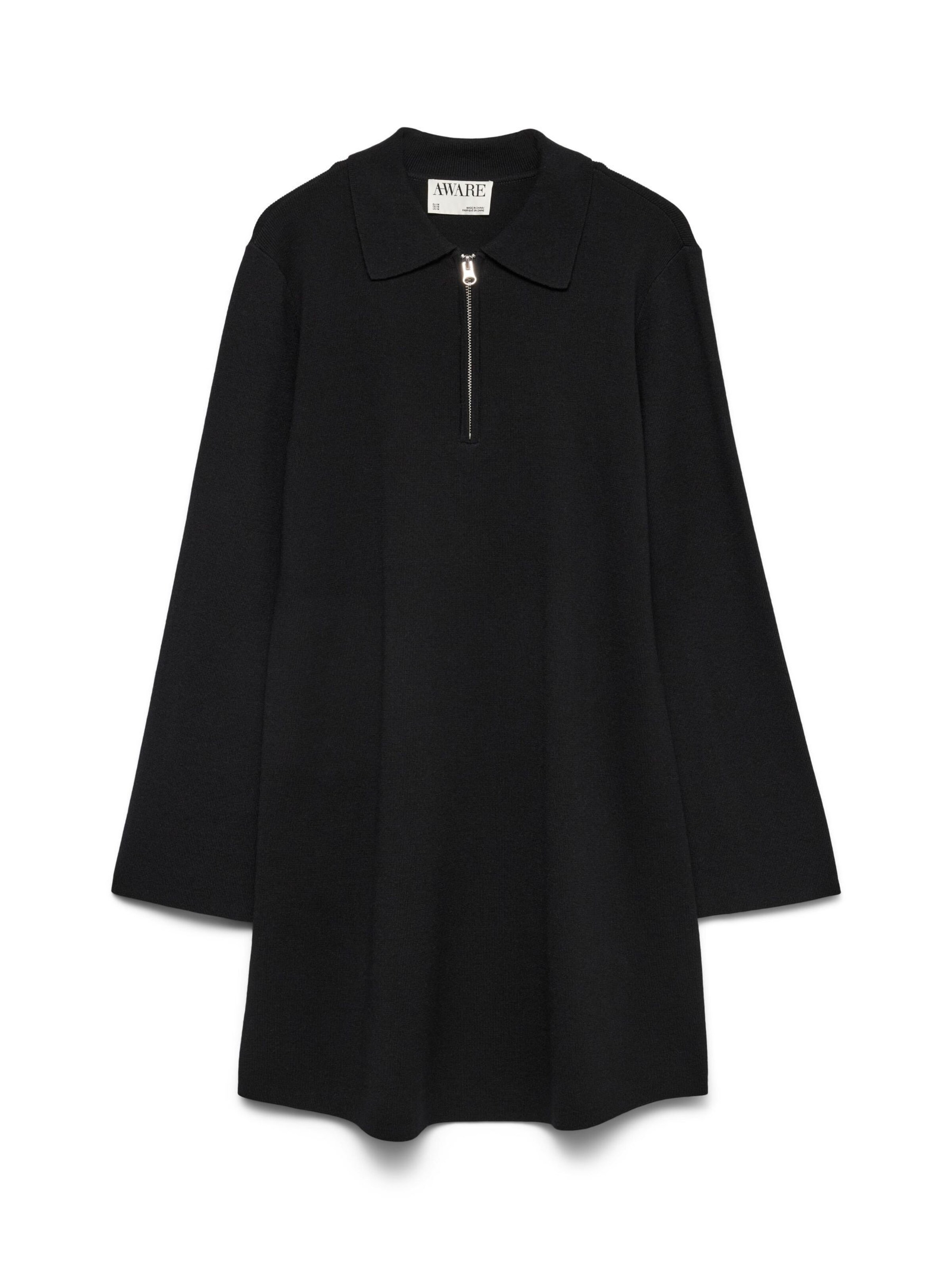VERO MODA Strickkleid 'AWHANNA' in M in schwarz, Produktansicht