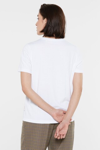 SENSES.THE LABEL T-Shirt 'TUL:IP' in Weiß