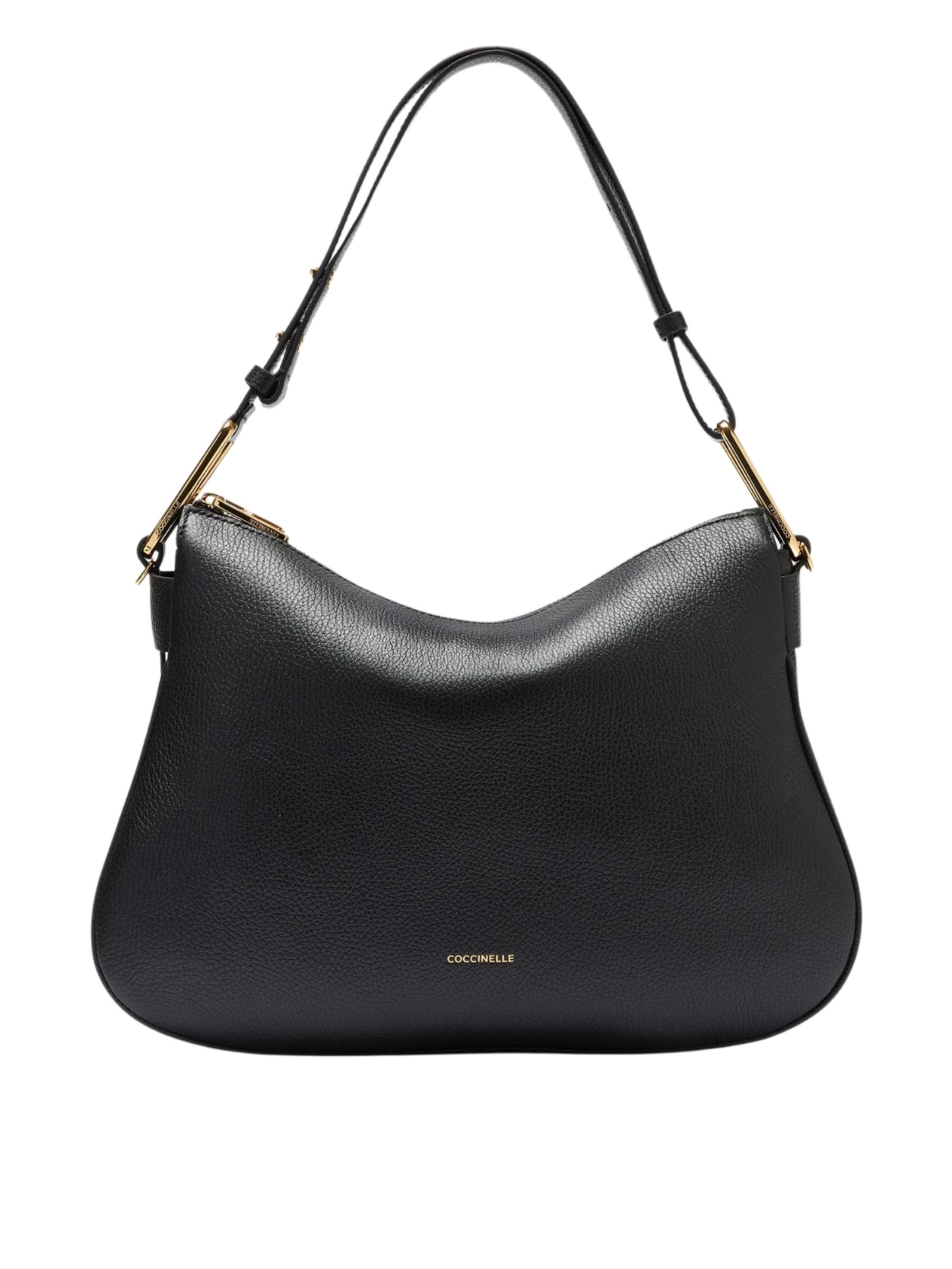 Coccinelle - Bolso de hombro 'COCCINELLE MAGIE' en negro: frente