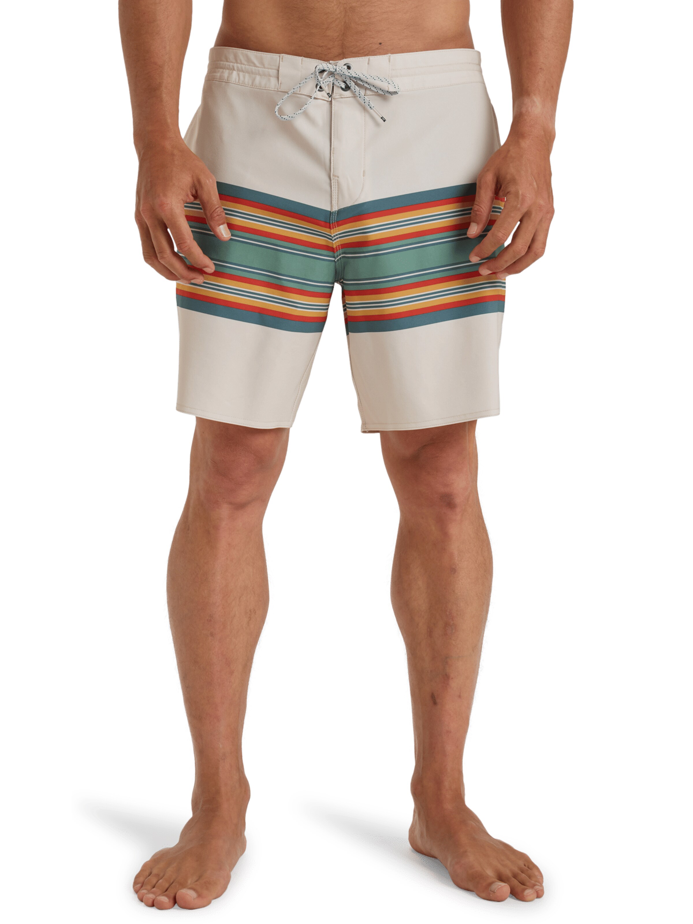 Boardshorts 'Spinner 17.5' BILLABONG en blanc : devant