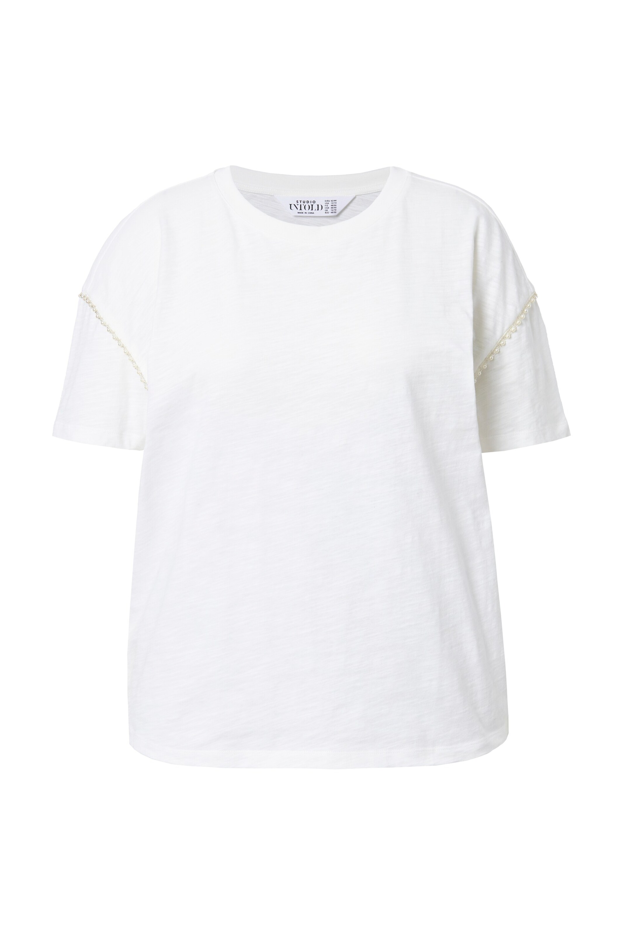 Studio Untold Shirt in Weiß: Vorderseite