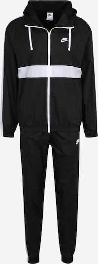 Nike Sportswear Joggingpak in de kleur Zwart / Wit, Productweergave