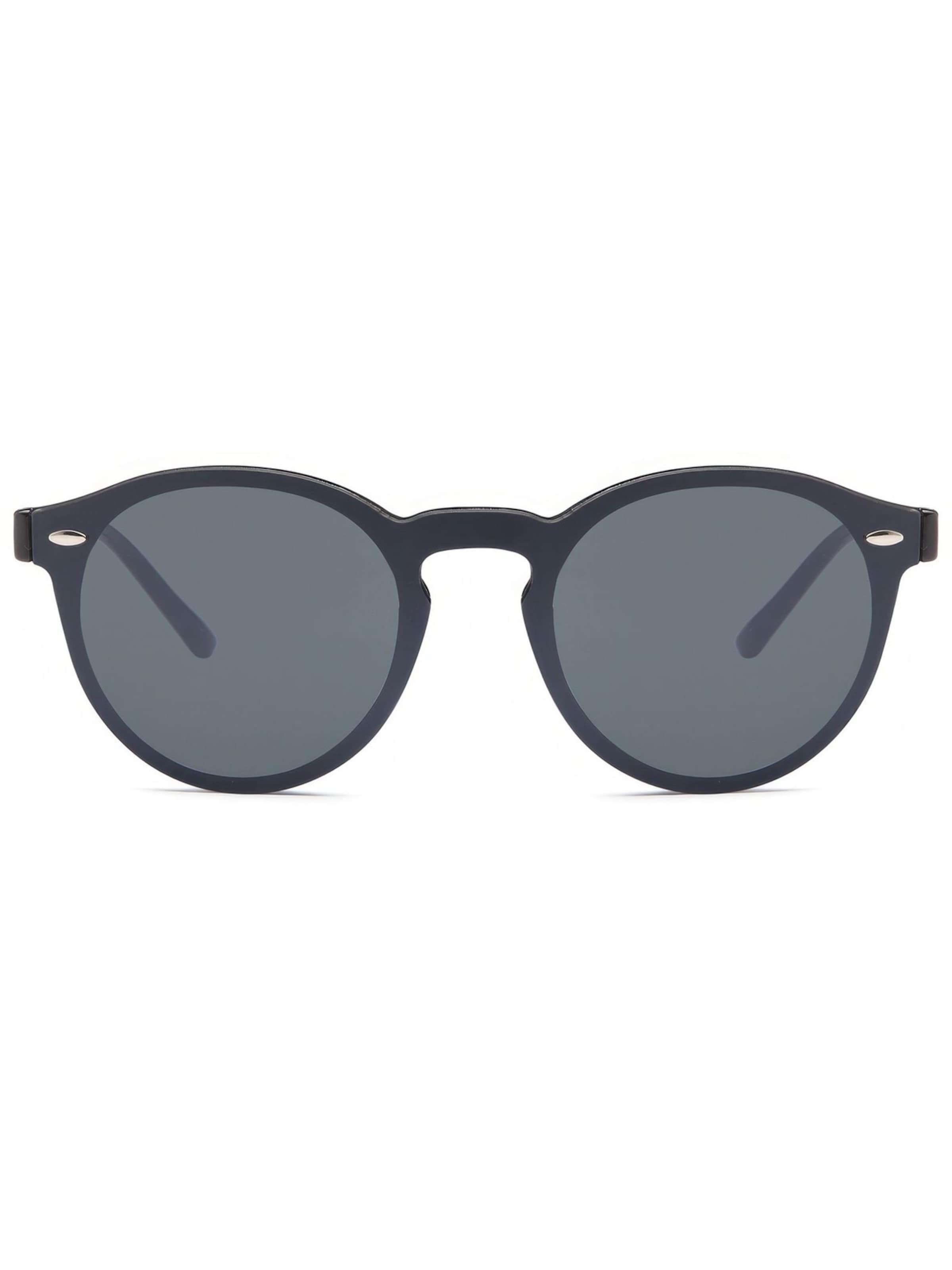styleBREAKER Sunglasses 'Monoglas Sonnenbrille | Shield Brille UV400' in Grey