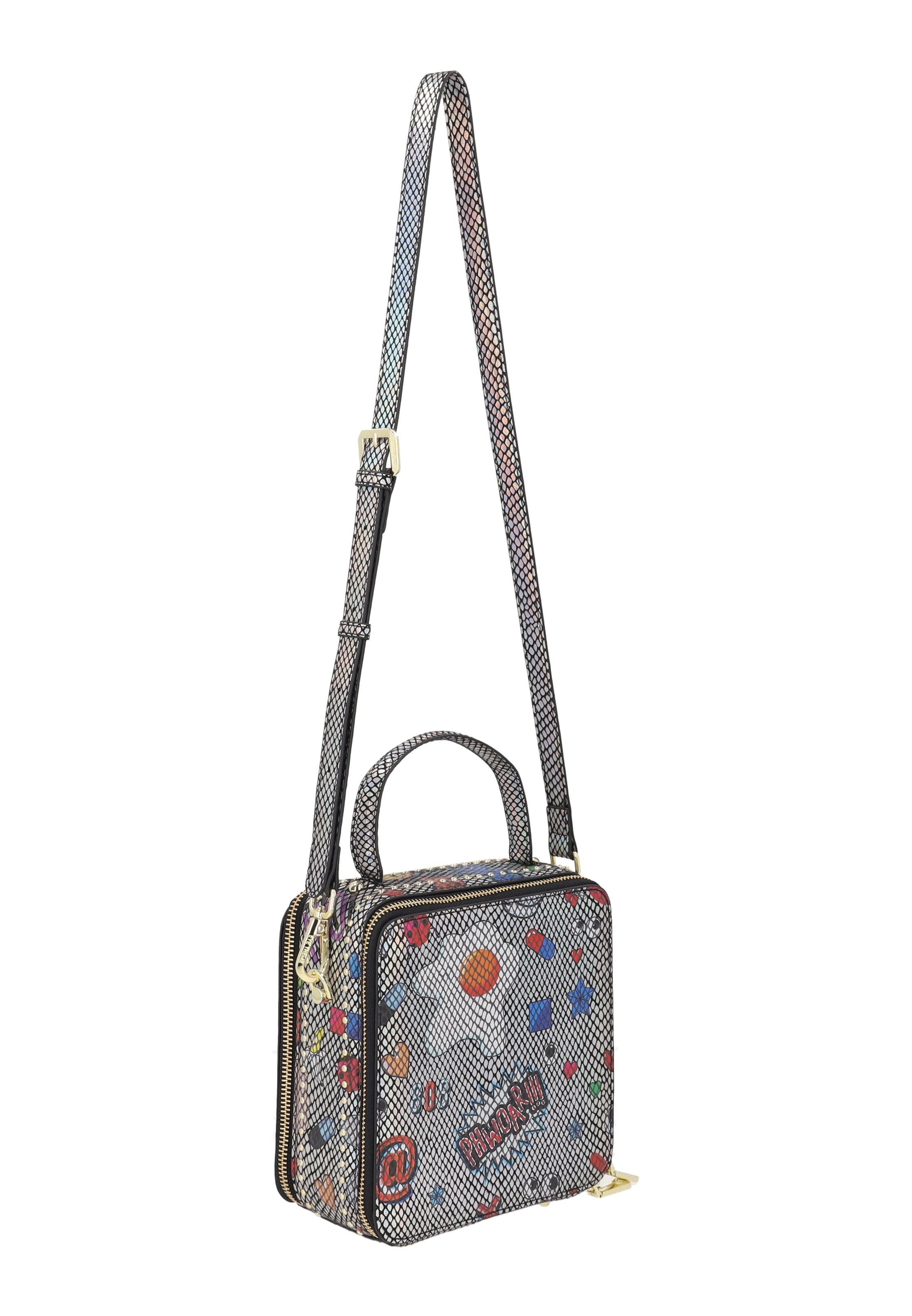 myMo Pop - Bolso de mano 'Eyetheme' en negro