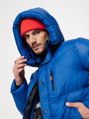 INDICODE JEANS Winter Jacket 'Tripp' in Blue