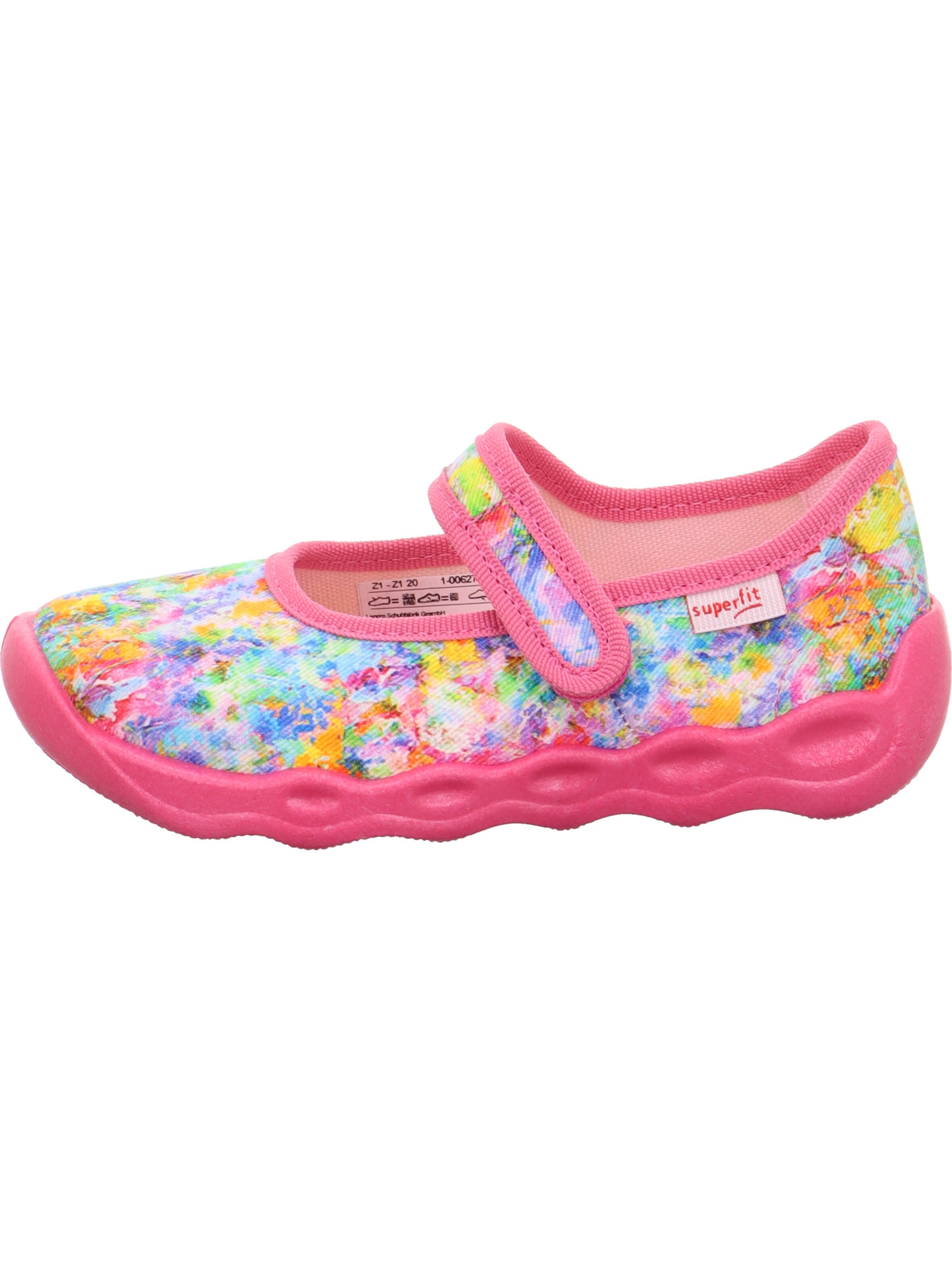 SUPERFIT Hausschuh 'Bubble' in Pink