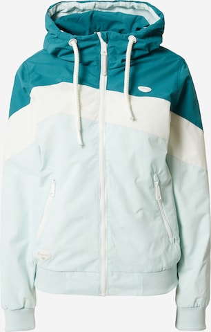 Ragwear Between-Season Jacket 'NUGGIE' in Blue: front