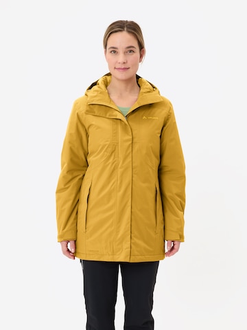 VAUDE Sportjas 'Rosemoor' in Geel: voorkant