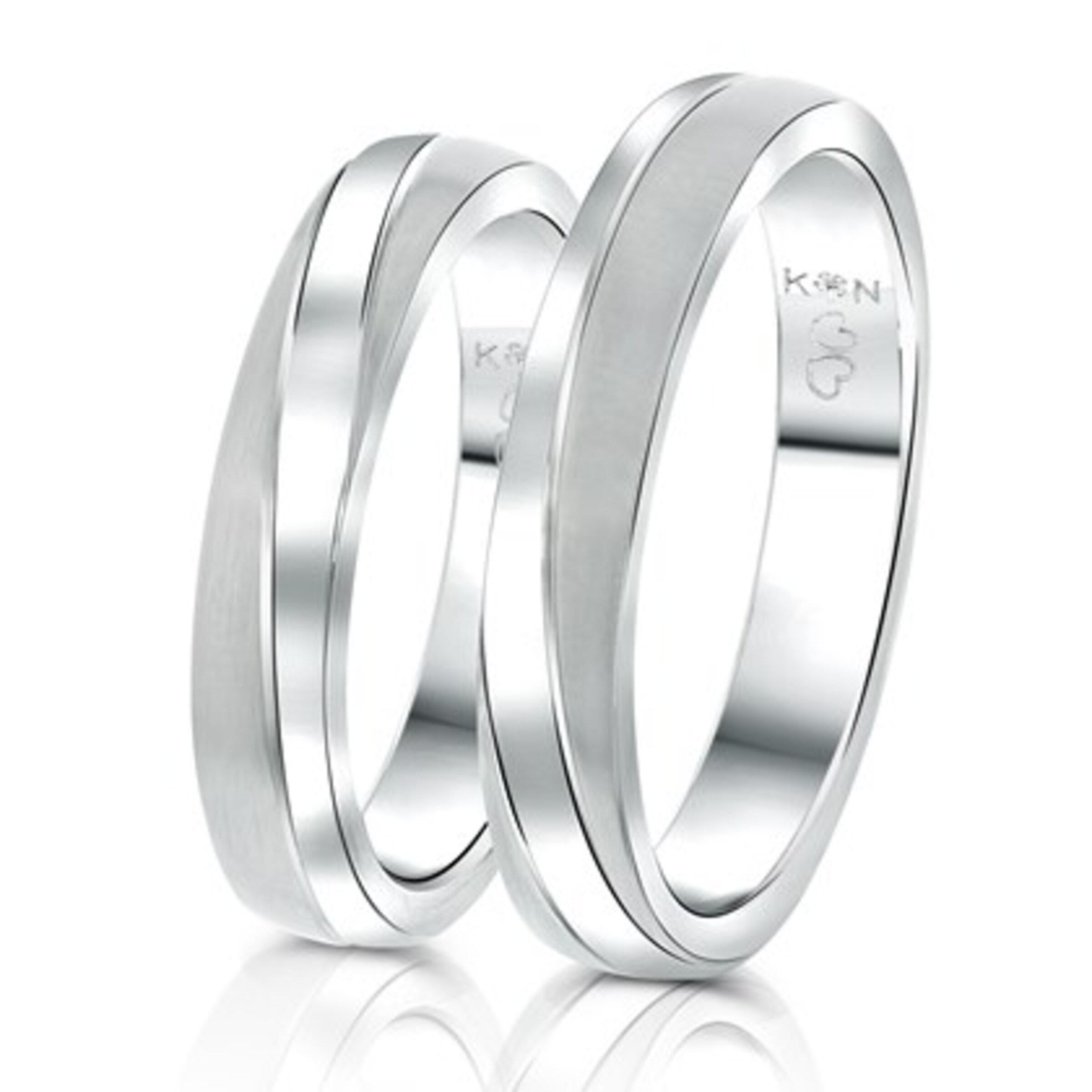 Lucardi Ring 'Sydney' in Zilver