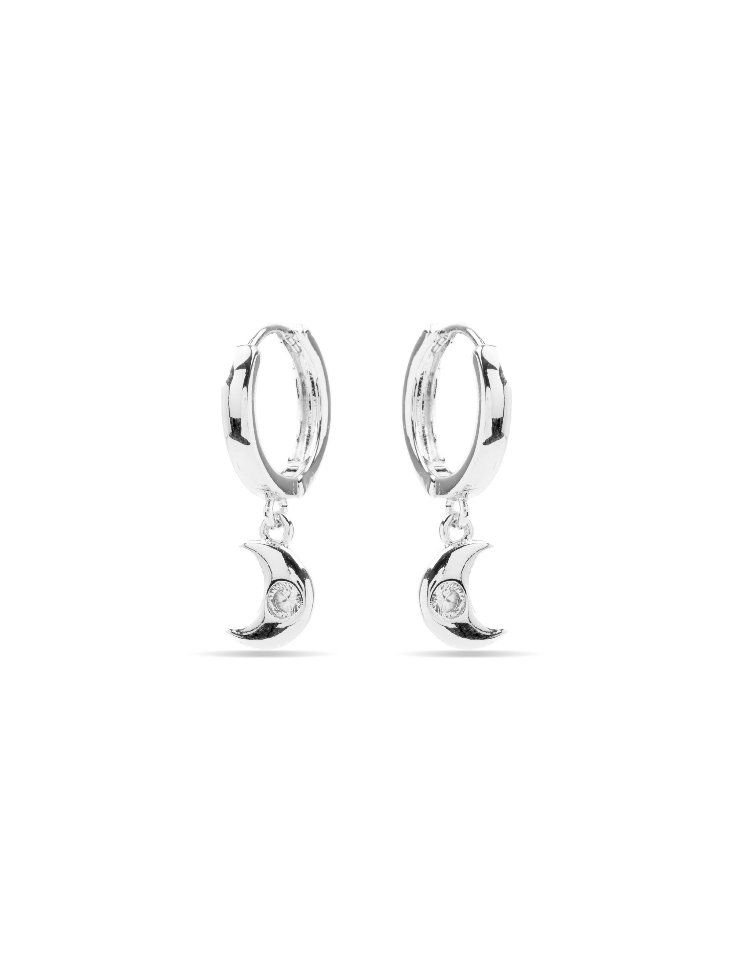 Luxenter Øreringe 'Nekiel' i sølv: forside