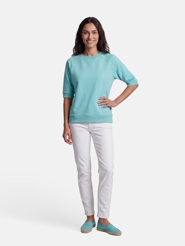 salzhaut Sweatshirt 'BAFF' in Blauw