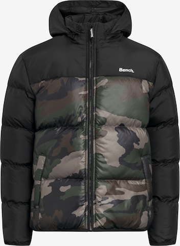 BENCH Winter Jacket in Black: front