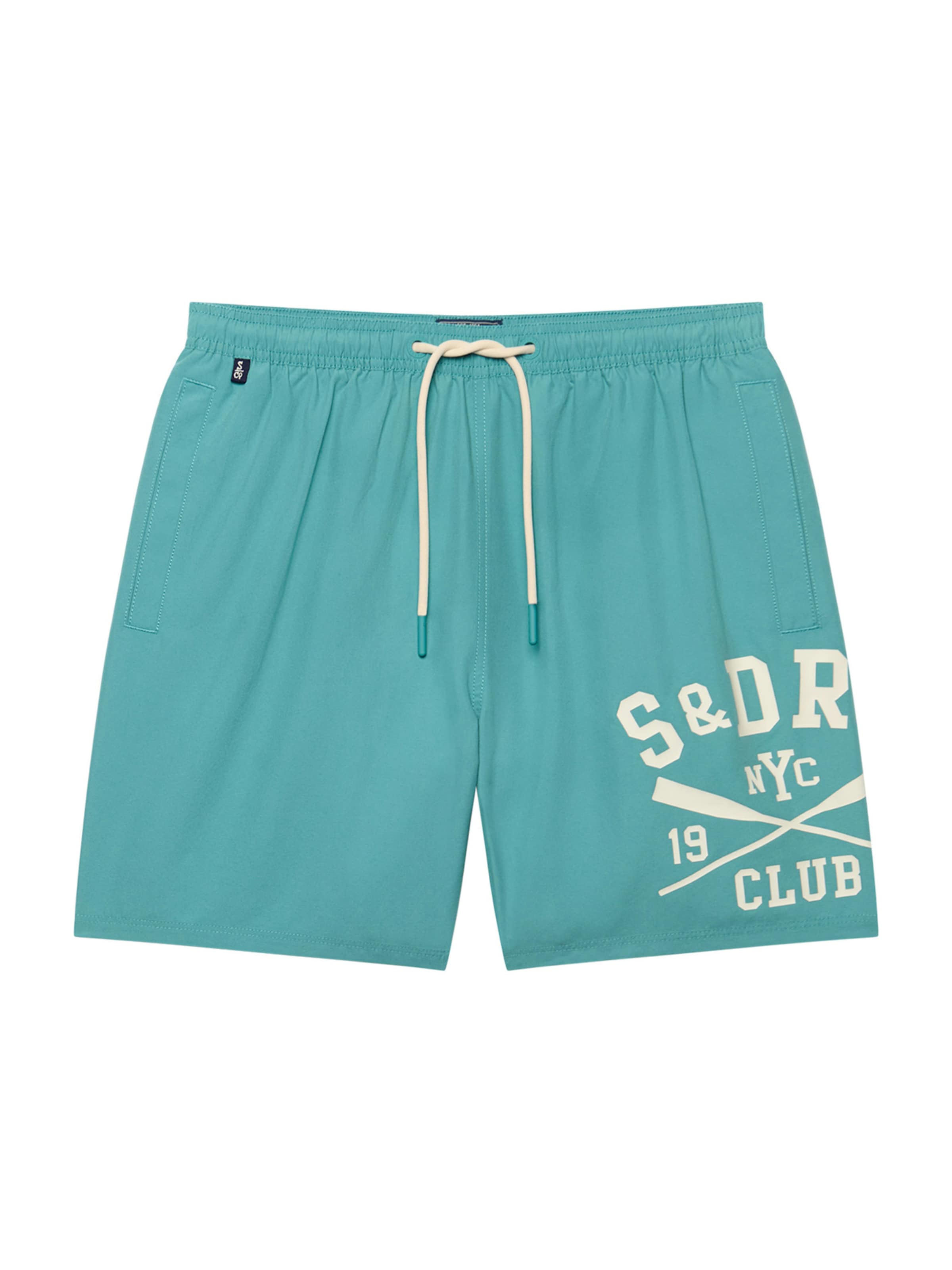 Superdry & Co Badeshorts i grøn: forside