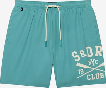 Superdry & Co Badeshorts i grøn: forside