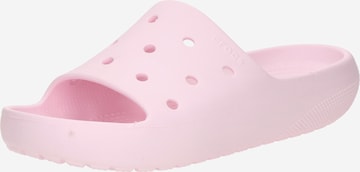 Zoccoletto 'Classic V2' di Crocs in rosa: frontale