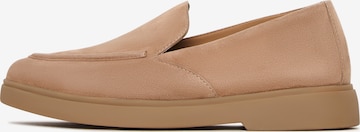 Chaussure basse CESARE GASPARI en beige : devant