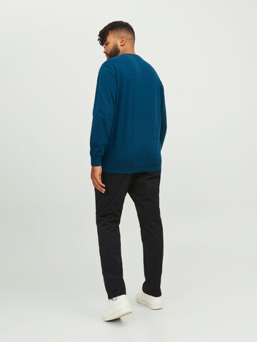 Jack & Jones Plus Pullover in Blau