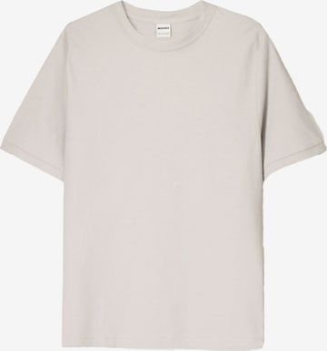 Bershka T-Shirt in Grau: Vorderseite