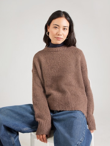 TOPSHOP Pulóver 'ULTIMATE' - barna: elől