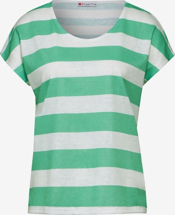 STREET ONE Shirt in Green: front