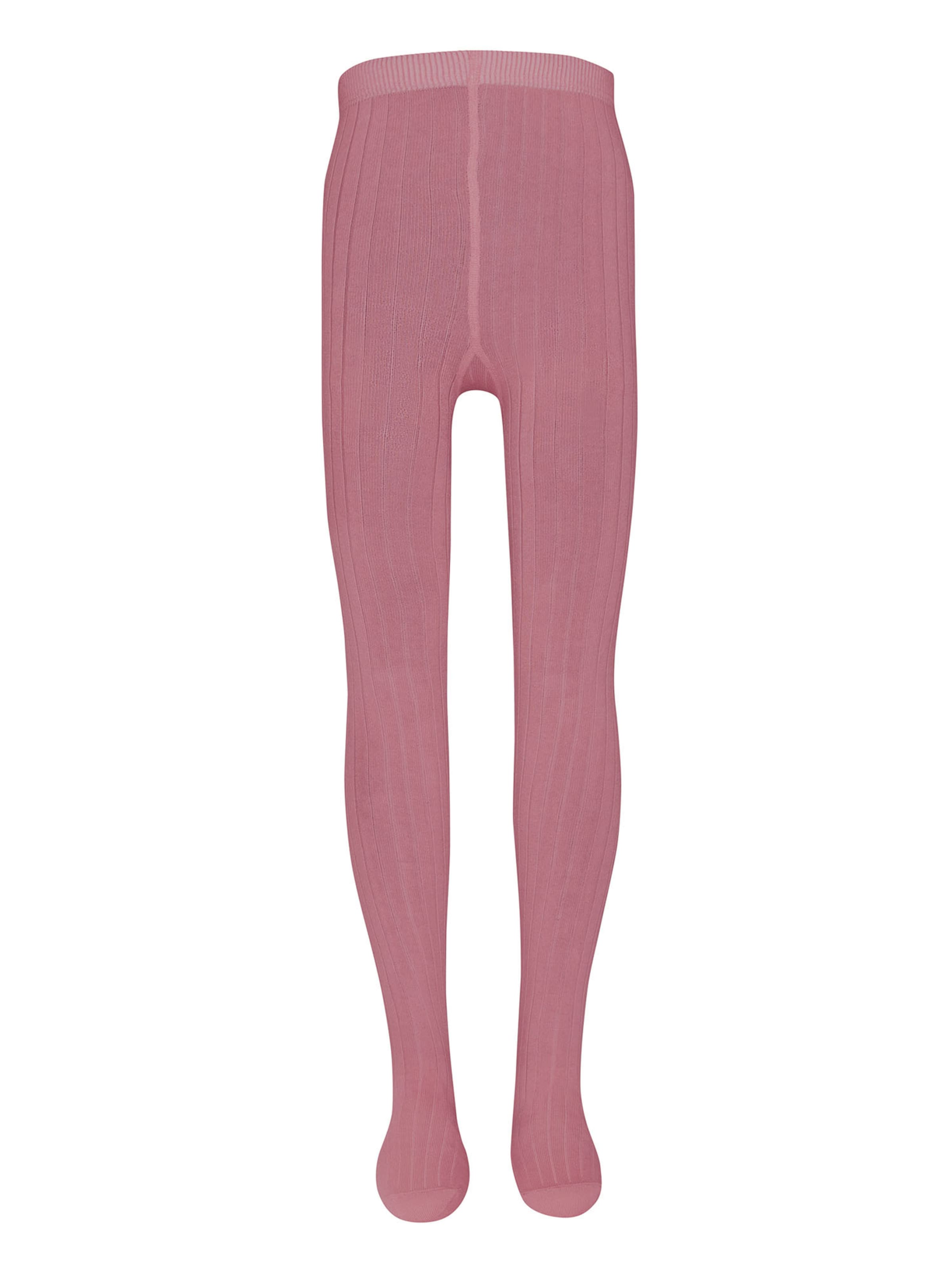 EWERS Чорапогащи 'Rippe' в розово: отпред