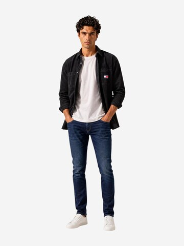 Tommy Jeans - Ajuste regular Camisa 'DM0DM23705' en negro