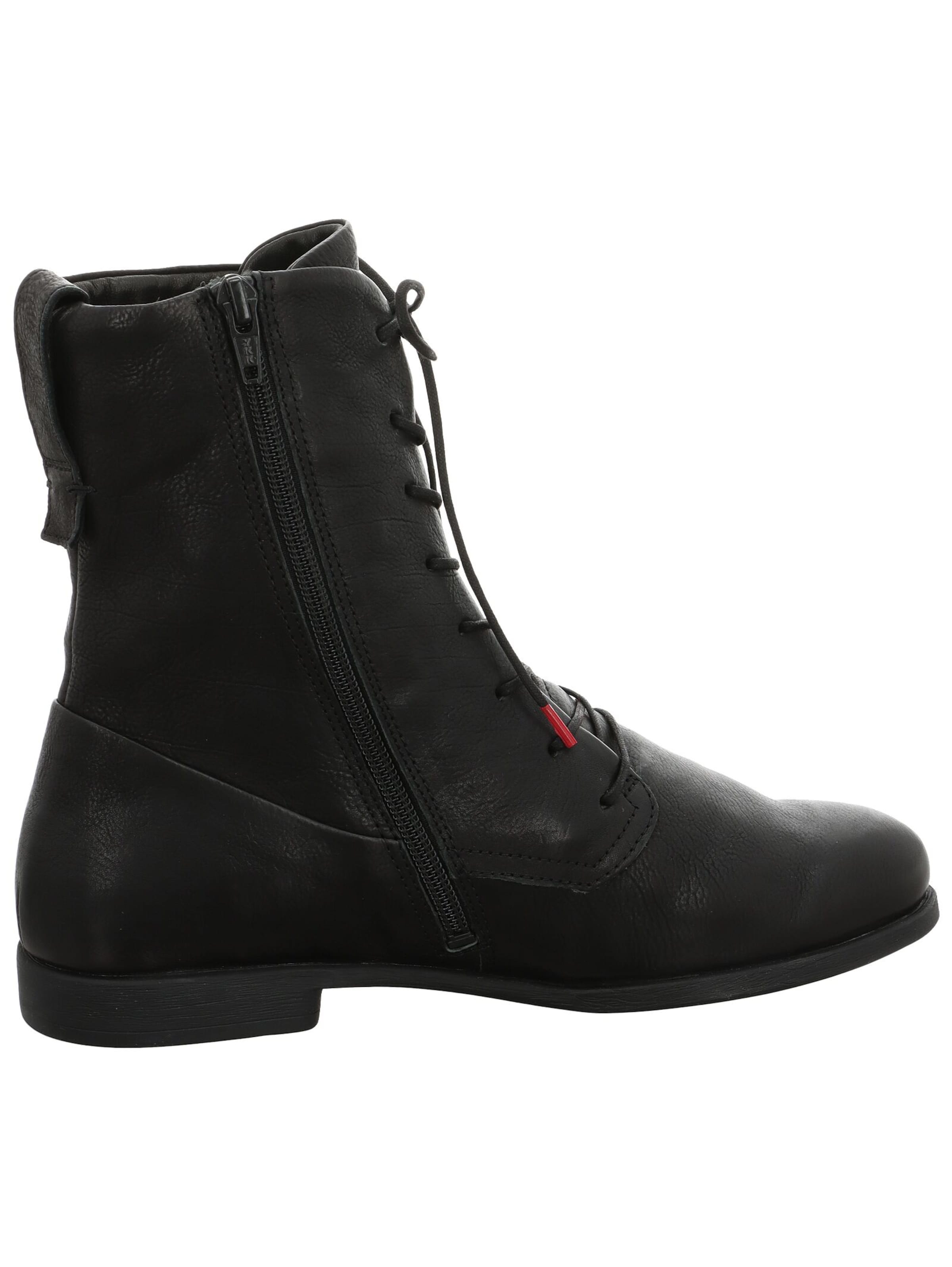 THINK! Veterlaarsjes 'Agrat' in Zwart