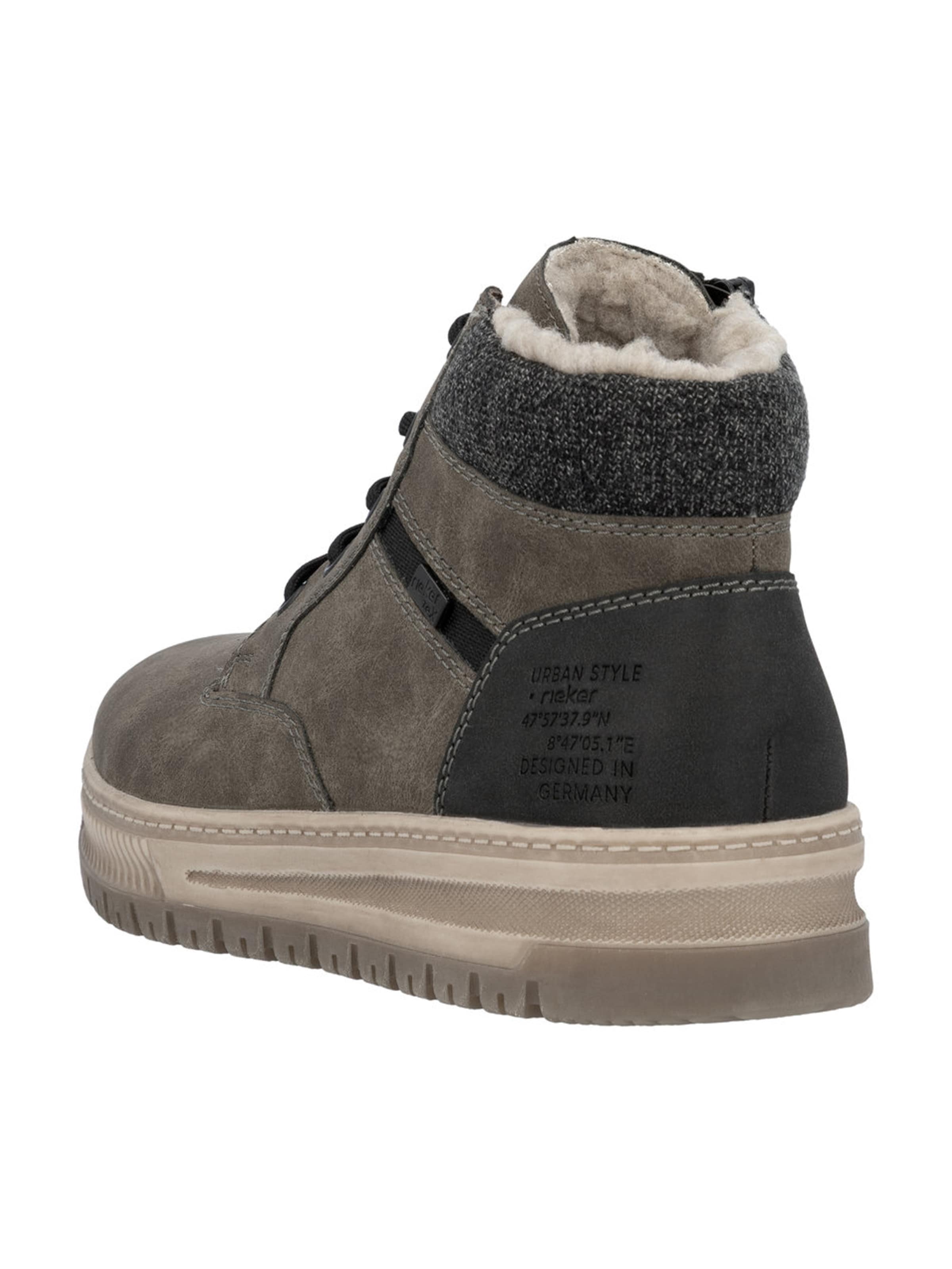 Rieker Ботинки на шнуровке в Коричневый