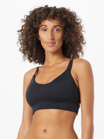 Bustier Soutien-gorge de sport 'ISLE' Marika en noir : devant