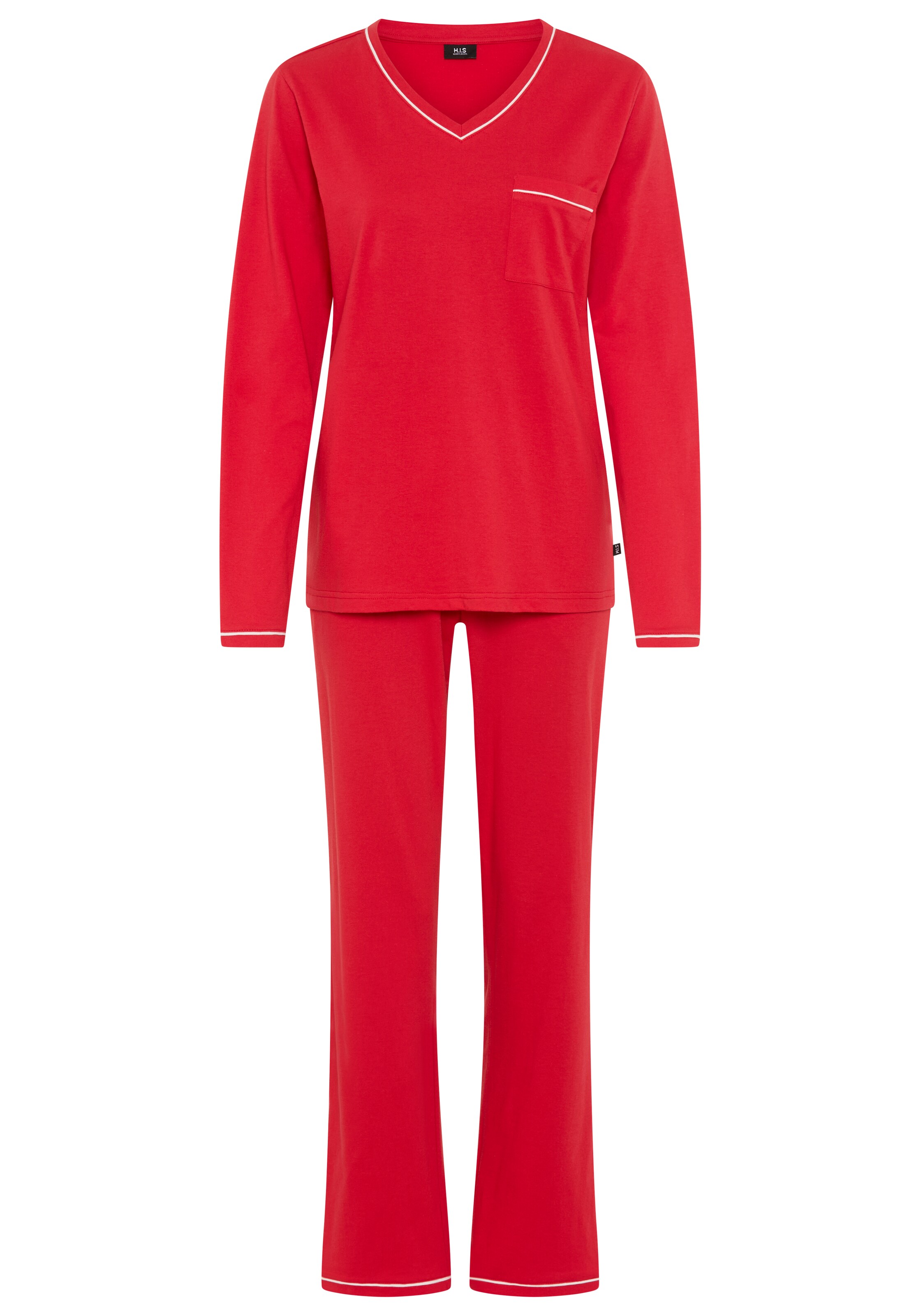 H.I.S EM Pajama in Red: front