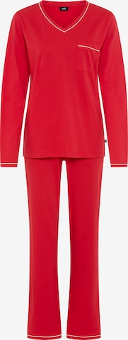 H.I.S EM Pajama in Red: front