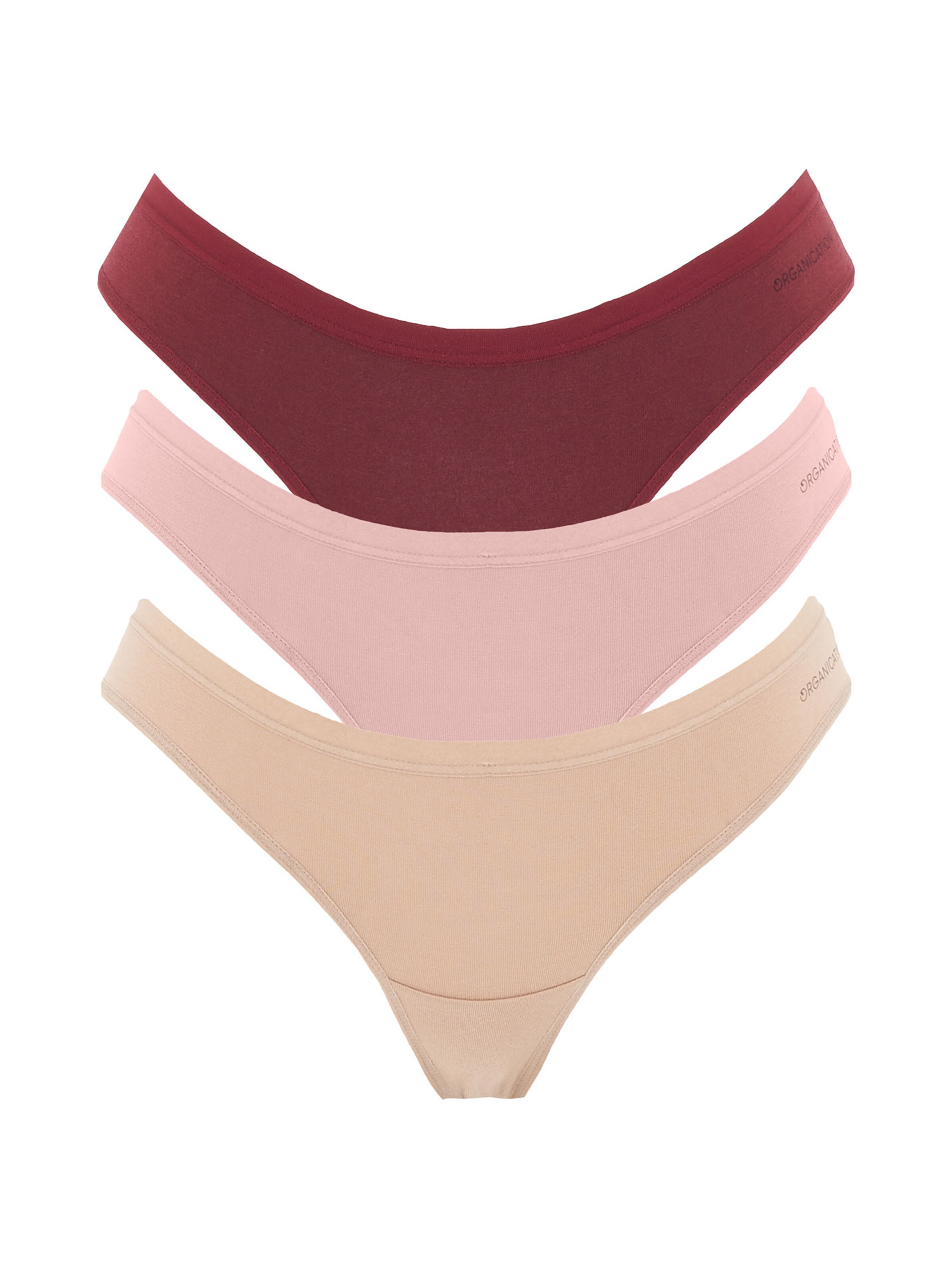 Organication Slip in Beige: Vorderseite