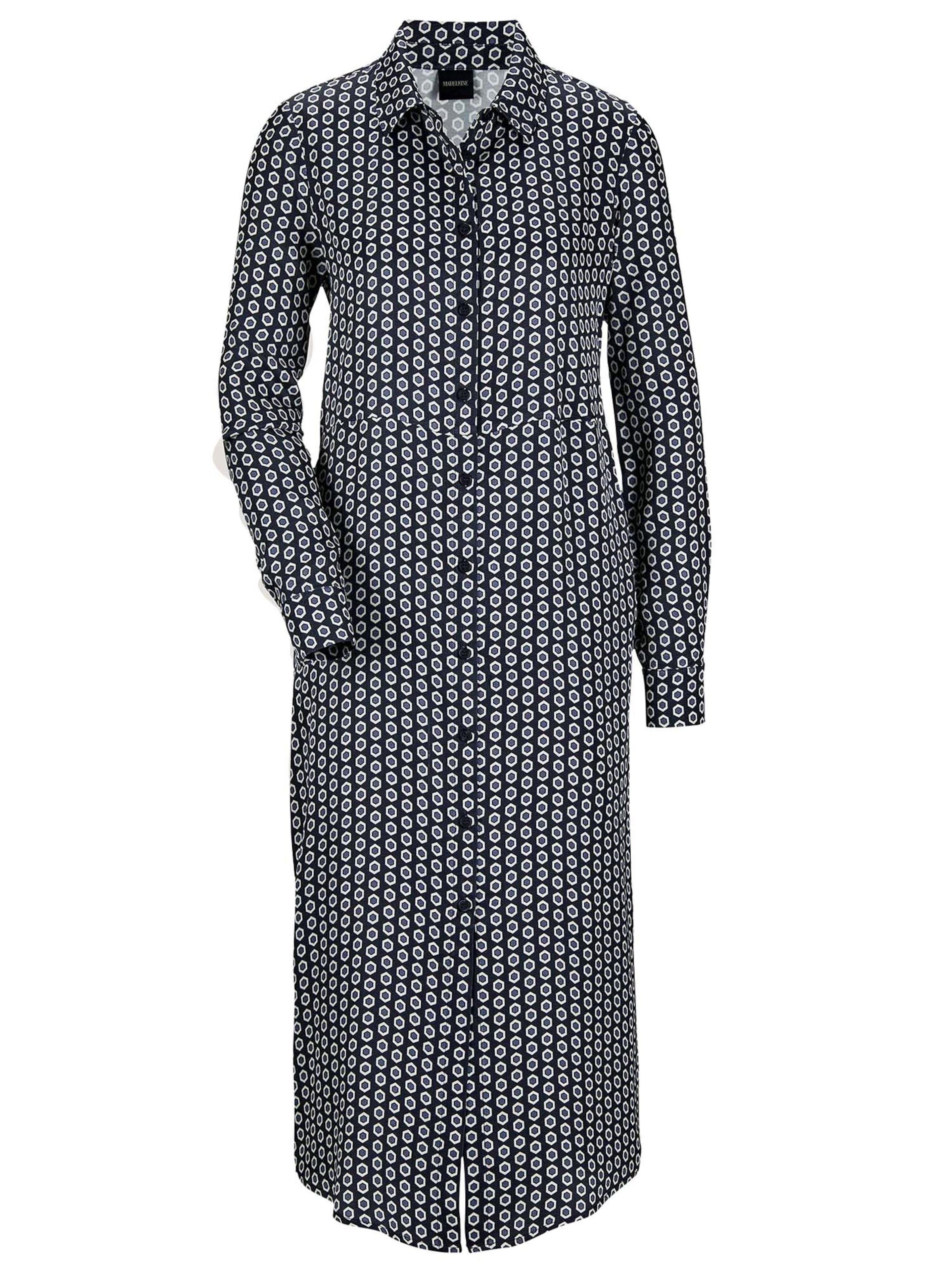 MADELEINE Blousejurk in Wit: voorkant