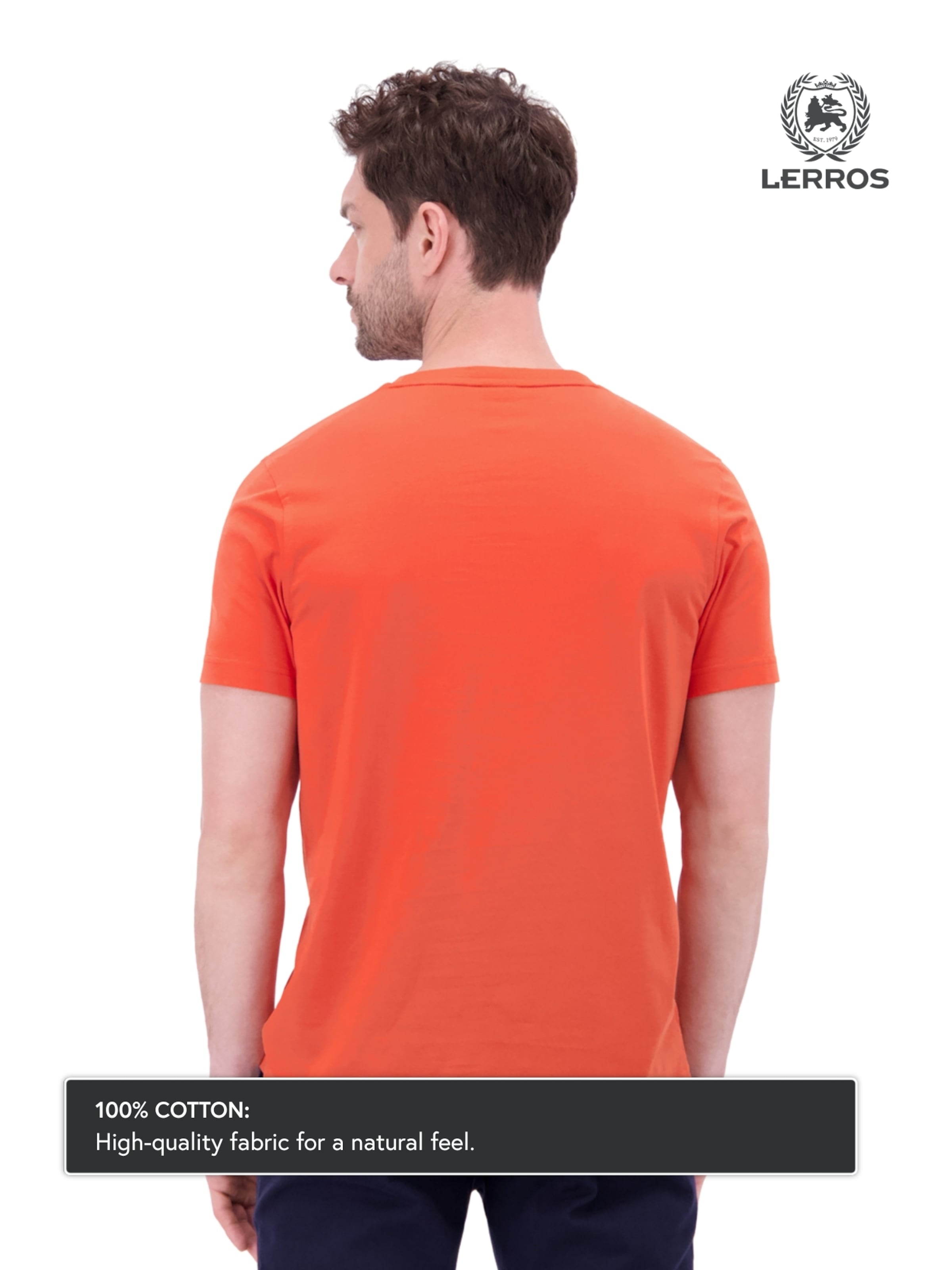 LERROS Shirt in Red