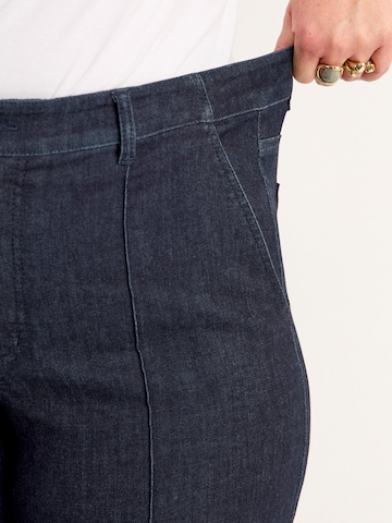 Cellbes of Sweden Wide leg Bandplooi jeans in Blauw