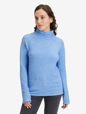 Pull-over Betty Barclay en bleu : devant