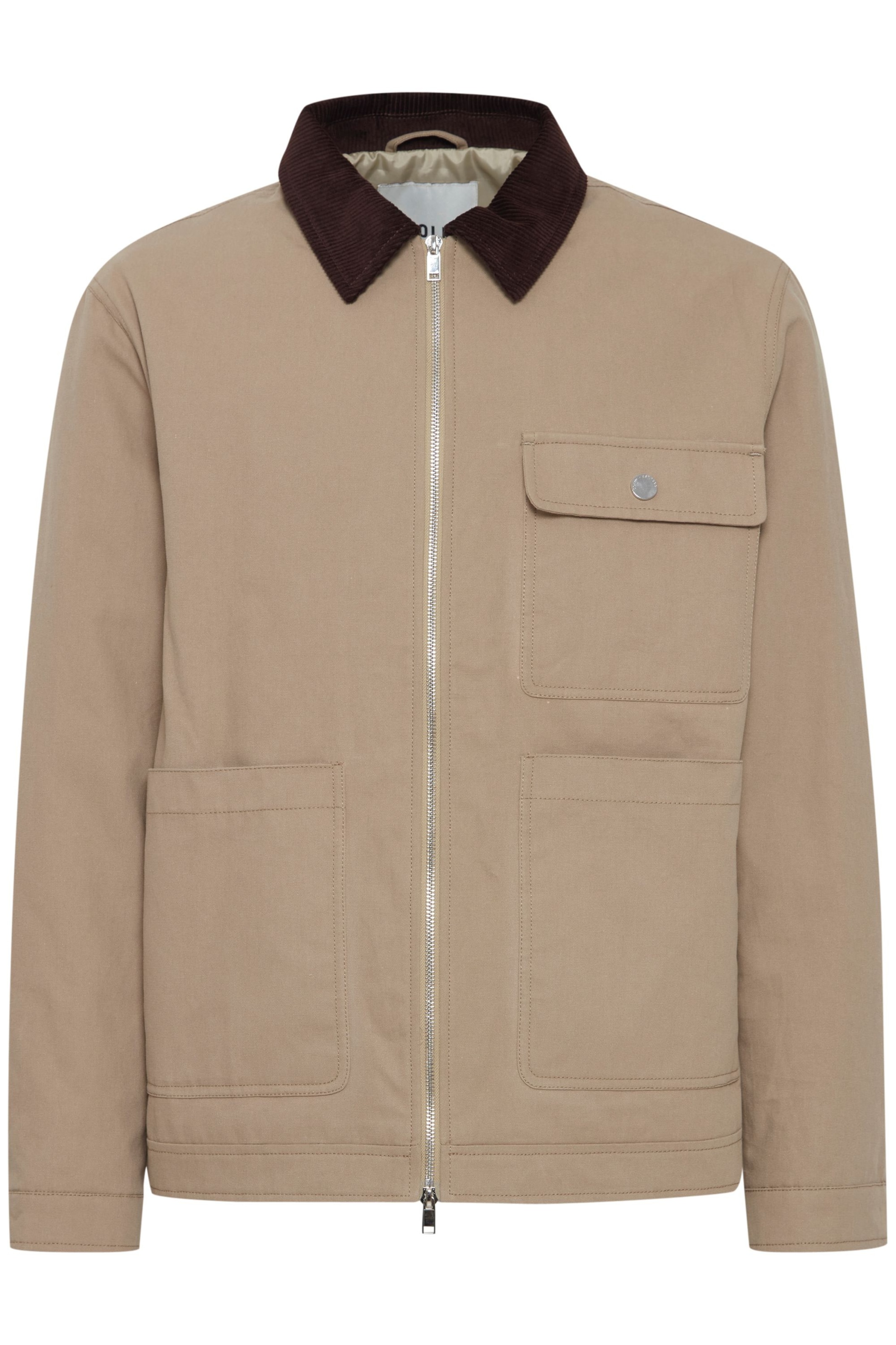 !Solid Between-season jacket in L in Beige / Brown, Item view